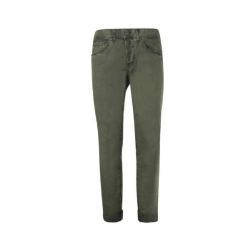 Slim Fit Grønne Jeans