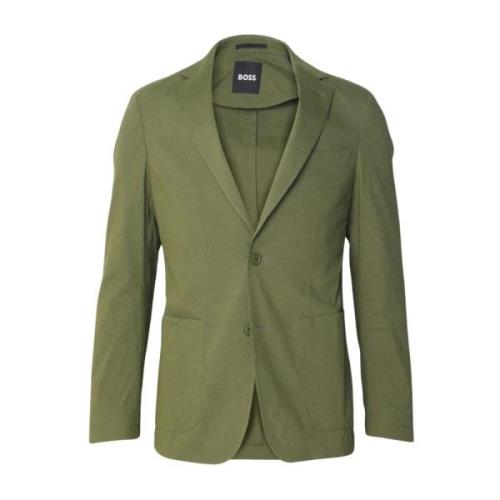 Grøn Bomuld Blazer