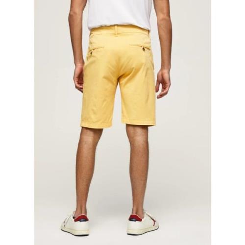 Stretch Bomuld Chino Bermuda Shorts