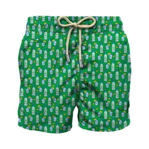 Vodka Print Badeshorts