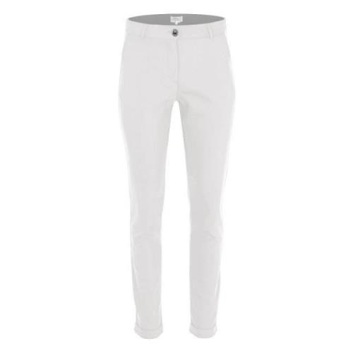 Stilfulde Chino Bukser Off White