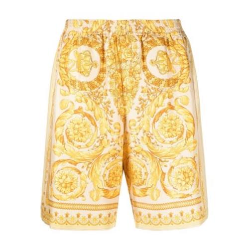 Barocco Print Silke Shorts Bred Ben