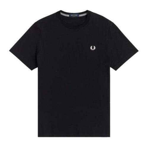 Klassisk Laurel Broderet Crew Neck T-Shirt