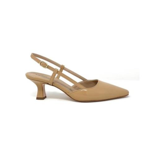 Creme Slingback Sko