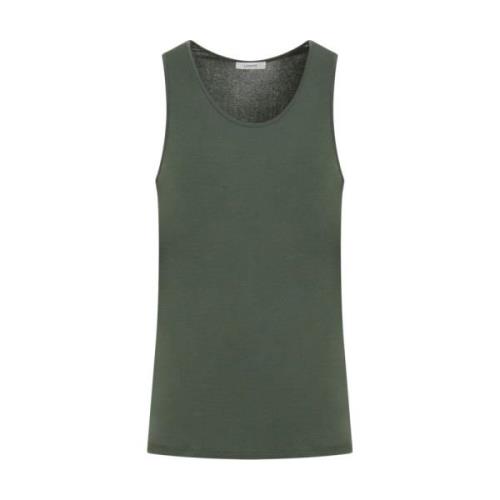 Grøn Rib Tank Top