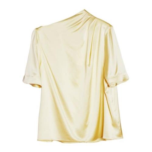 Lima silke satin tee lemon