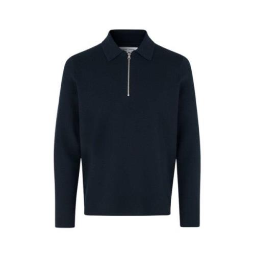 Zip Knit Polo Shirt