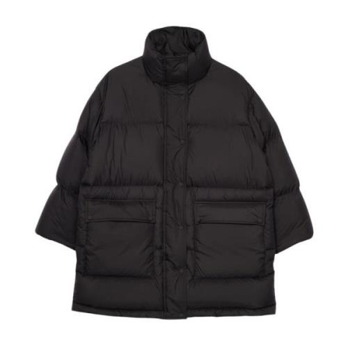 Oversized Puffer Jacket med Dunfyld