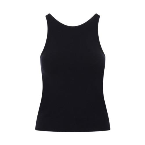 Blå Cashmere Tank Top