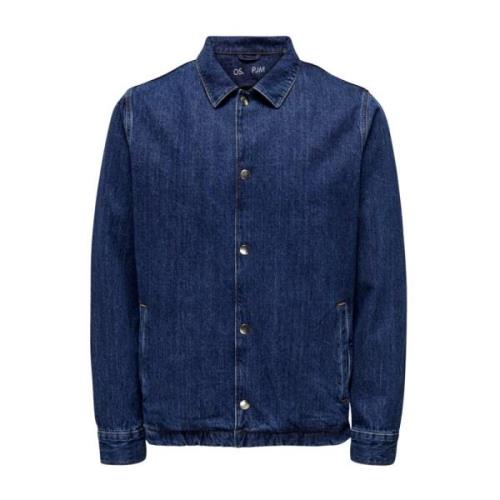 Denim Skjorte Carl Stil 7579