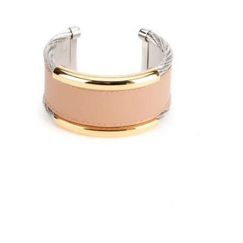 Bicolor Lady Armbånd med Logo Detalje