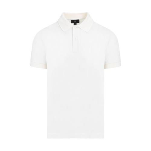 Off White Bomuld Polo Skjorte