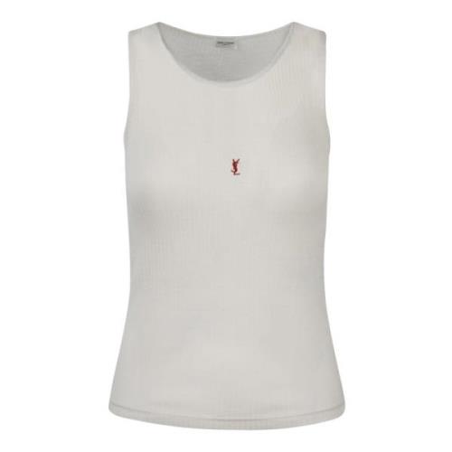 Cassandre Ribstrikket Uld Tank Top