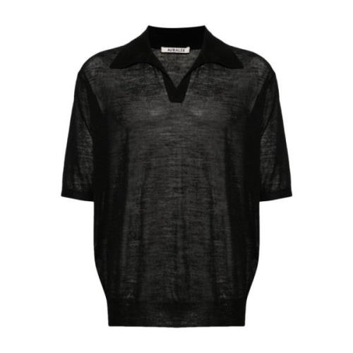 Sort Mélange Polo T-shirt