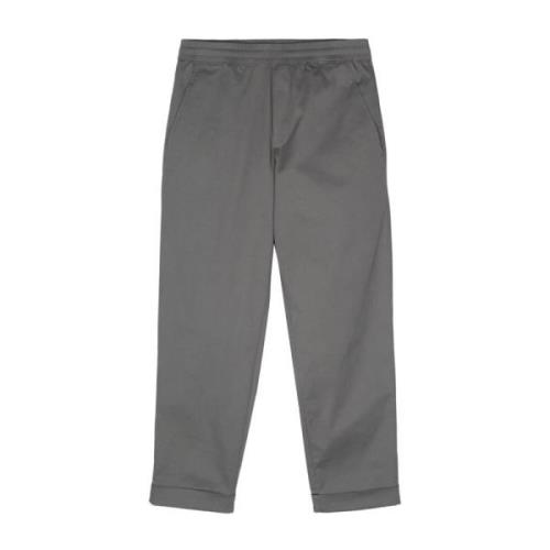 Stål Sort Slim Low Rise Elastisk