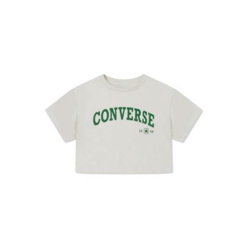 Sort Logo Print Crop Tee