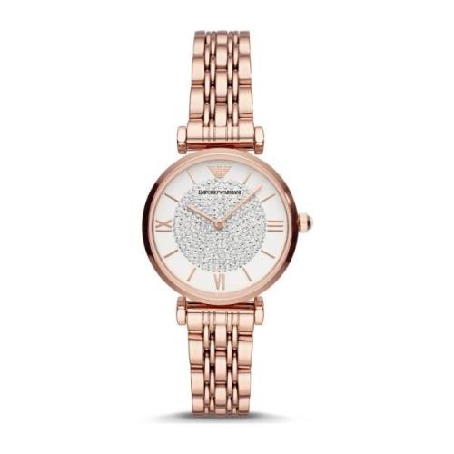 Rosegold Gianni T-Bar Kvartsur