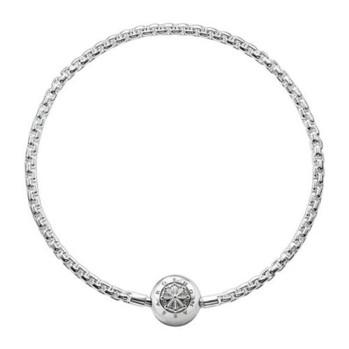 Sterling Sølv Karma Beads Armbånd - Elegant Design