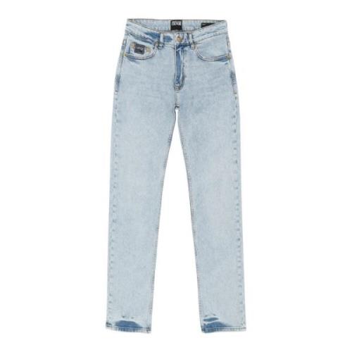 Logo Multipocket Mid Waist Jeans