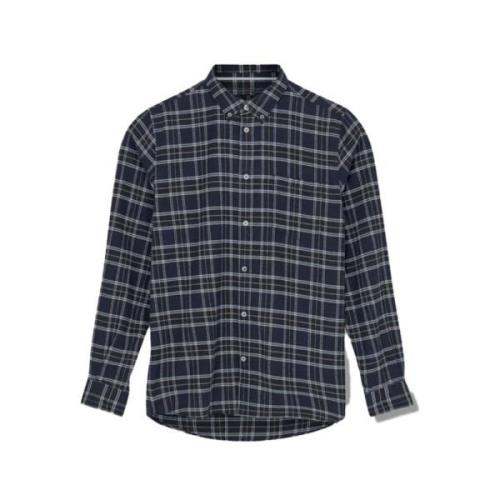 Børstet Flannel Check Skjorte