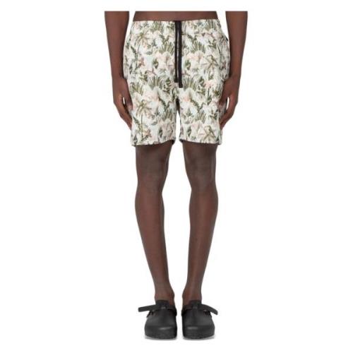 Farverige Parrot Jacquard Shorts