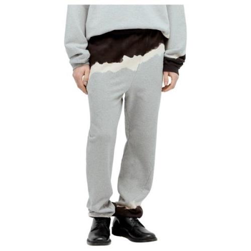 Twist Track Pants i bomuldsfleece