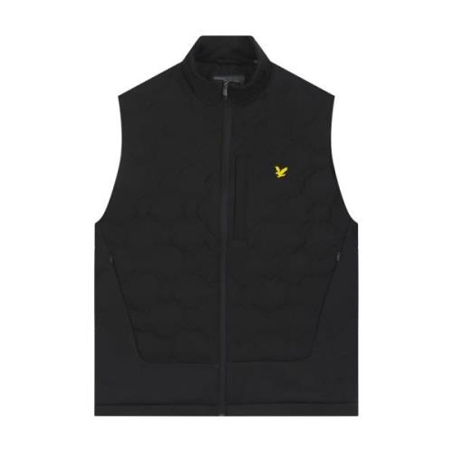 Check Fleece Gilet Jakke