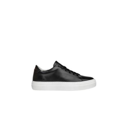 Elegant Læder Sneaker