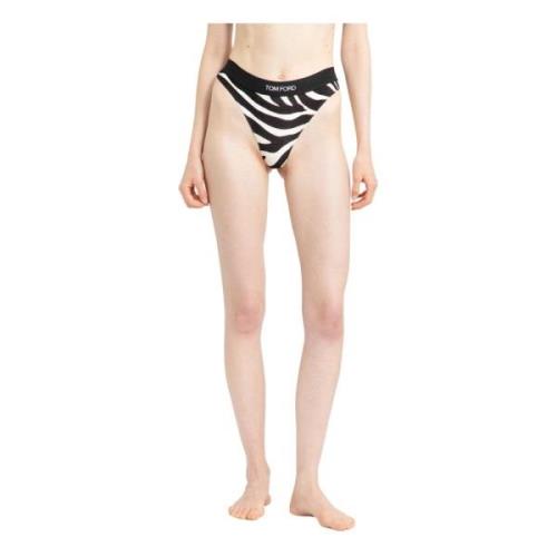 Zebra Print Thong Briefs