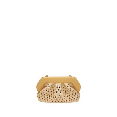 Straw Clutch Taske