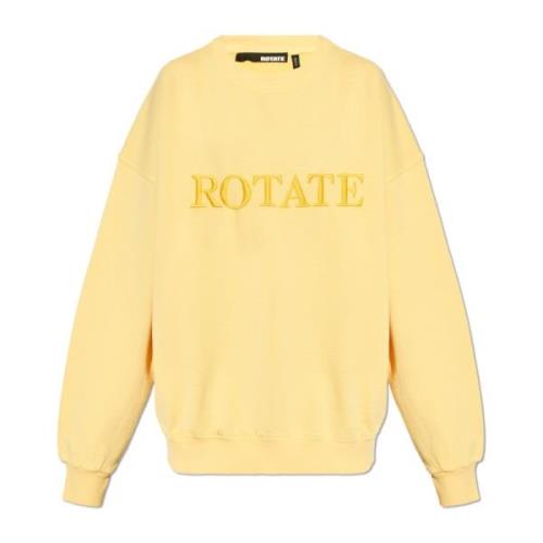 Sweatshirt med logo