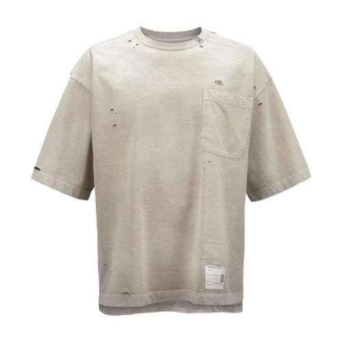 Faded Oversized Beige Tee