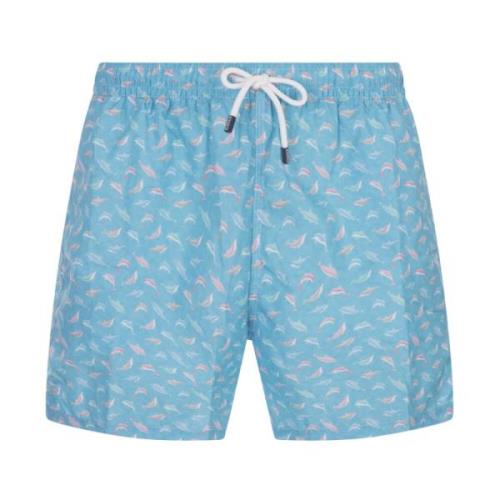 Blå Delfin Badeshorts