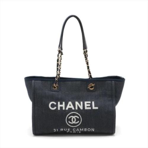 Pre-owned Denim chanel-tasker