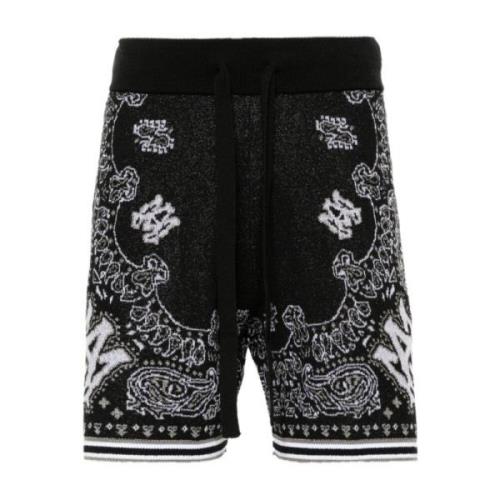 Bandana Print Strik Shorts