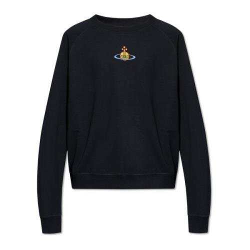 Sweatshirt med logo