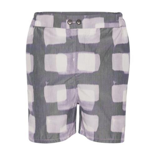 Mørke Cubes Spyjama Shorts