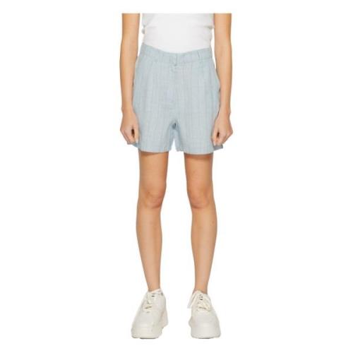 Stribet Linned Shorts Forår/Sommer Kollektion