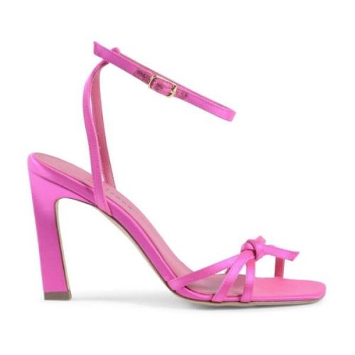 Romantisk Satin High Heel Sandal