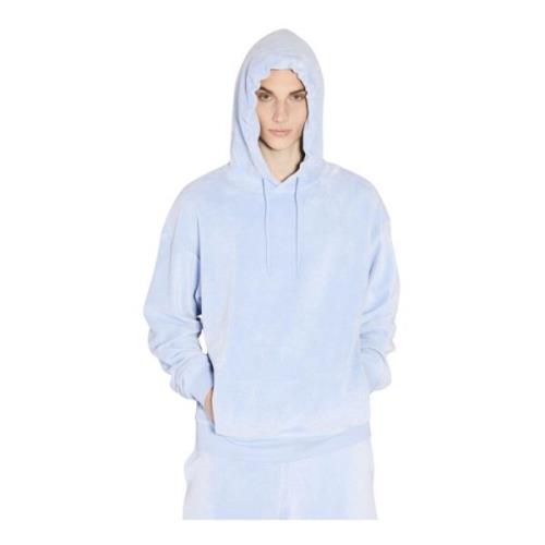 Terry Cloth Hooded Sweatshirt