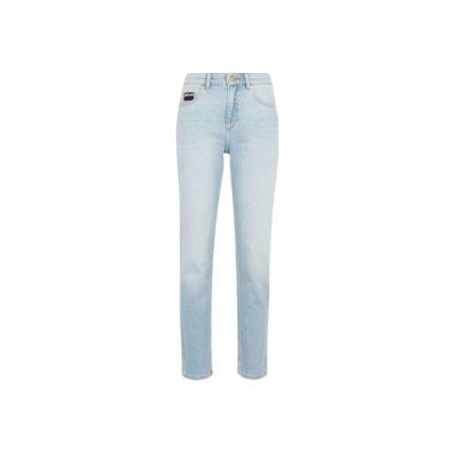 Straight Leg Denim Jeans