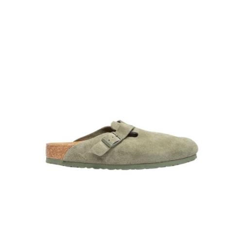 Suede Mules med Anatomisk Formet Fodseng