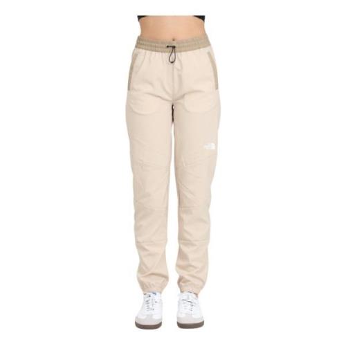 Beige Windproof Sports Trousers