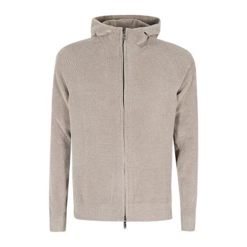 Velvet Hood Zip Strik