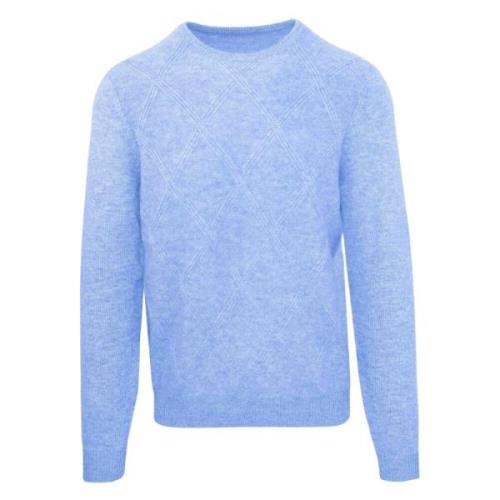 Herre Cashmere Uld Rund Hals Sweater