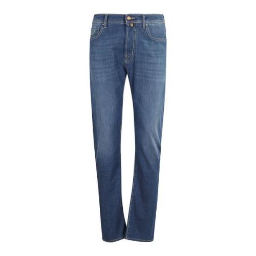 Stilfulde Denim Jeans med 5 Lommer