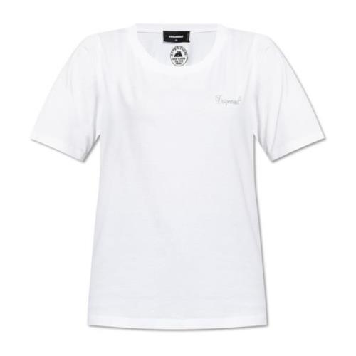 T-shirt med logo