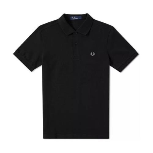 Slim Fit Polo med Striber