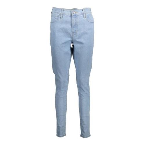 Lysblå Super Skinny Bomuld Jeans