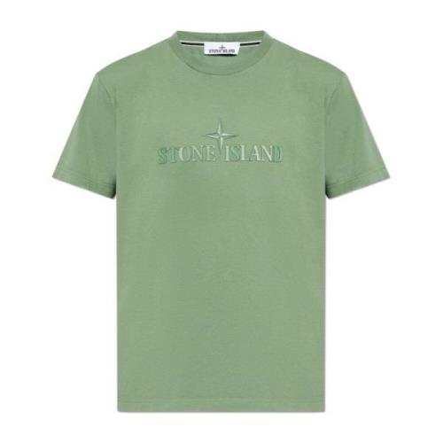 T-shirt med logo